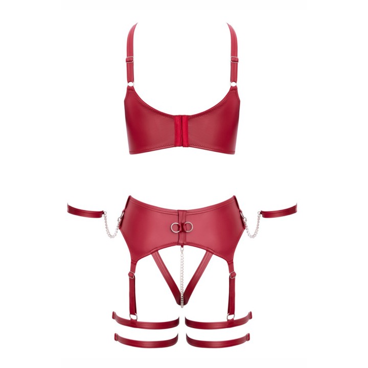 Ensemble BDSM bordeaux - Cotelli Bondage