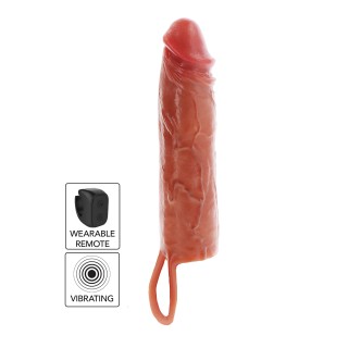 Gaine de pénis vibrante 20 cm - Toy Joy