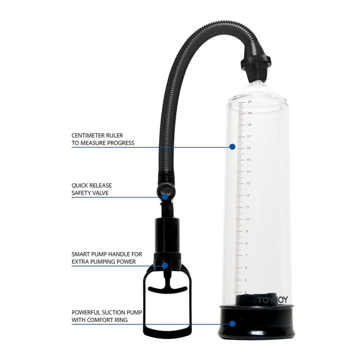 Pompe à pénis ToyJoy Power Pump noir