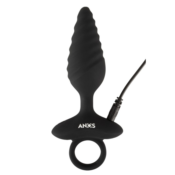Plug vibrant flexible avec Design en spirale - Anos