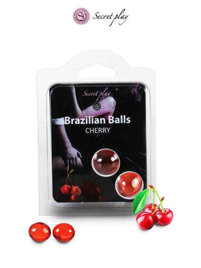 2 Brazilian Balls - cerise