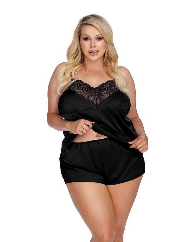 Laura set with camisole and shorts - Anaïs19532oralove