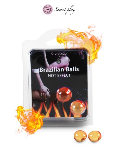 2 Brazilian Balls effet chaleur