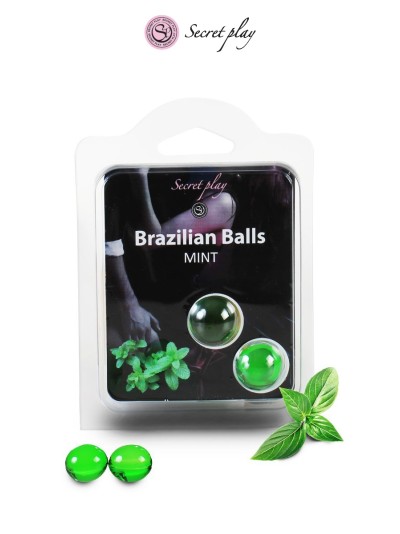 2 Brazilian balls - menthe