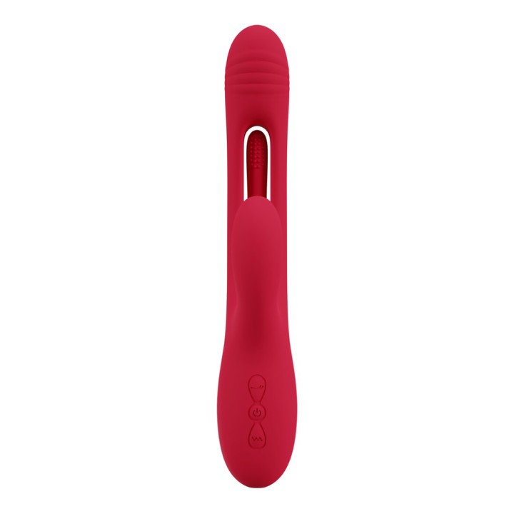 Vibro rabbit avec langue oscillante - Sweet Smile