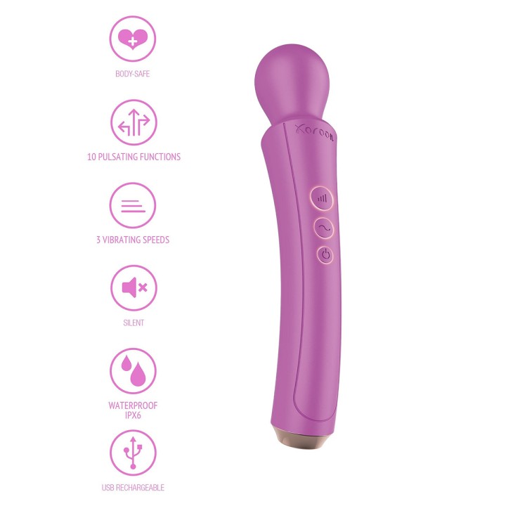 Vibromasseur The Curved Wand - Xocoon