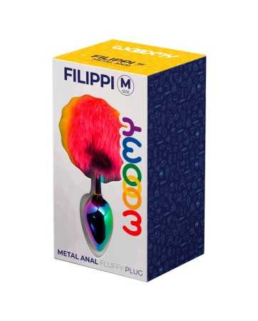 Metal plug Filippi Rainbow M - Wooomy19679oralove