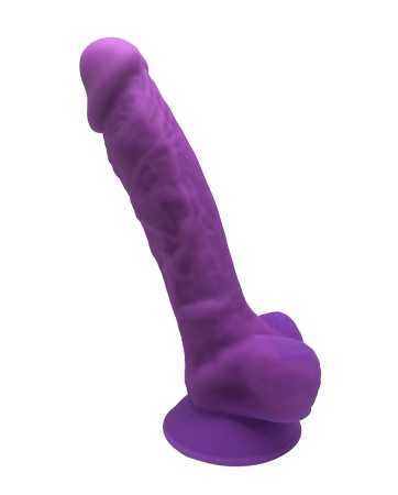 Double density purple dildo 17.5 cm - SilexD19691oralove