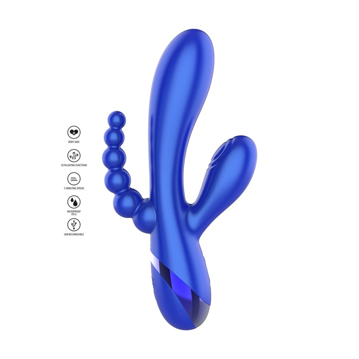Vibro Multi-plaisirs Triple Love - Xocoon