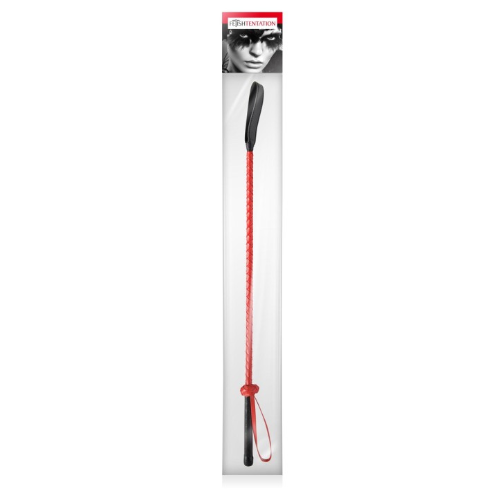 Cravache noir et rouge - Fetish Tentation