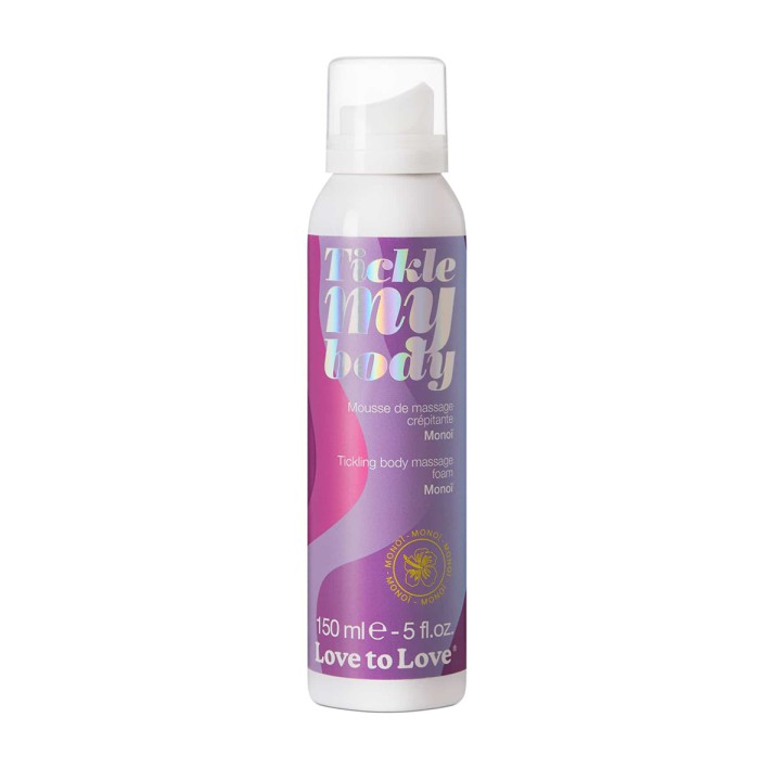 Mousse massage crépitante - monoï