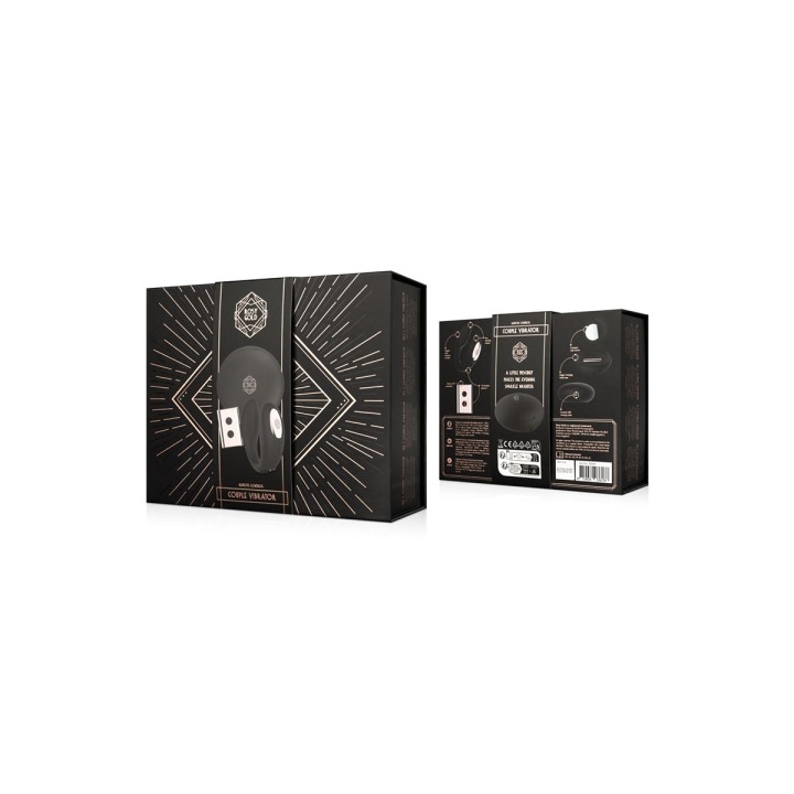 Vibro pour couple C-Shape  - Rosy Gold