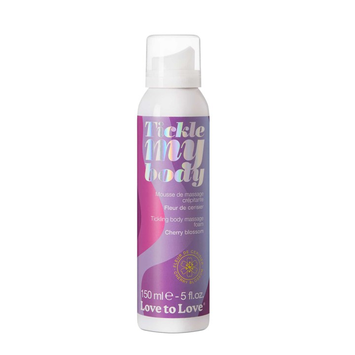 Mousse massage crépitante - fleur de cerisier