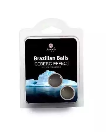 Bolas de massagem brasileiras efeito Iceberg x2 - BZ3700