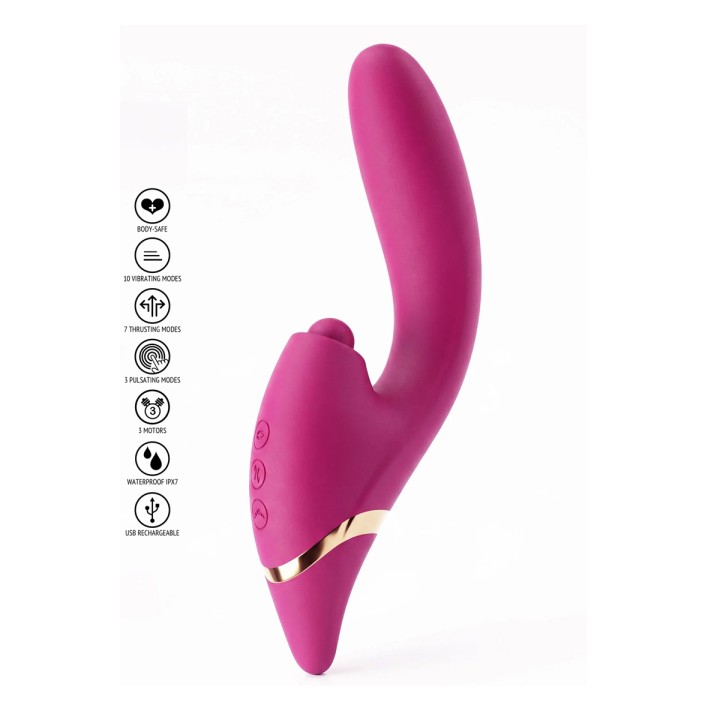 Vibro à triple stimulation Climaxer - Xocoon