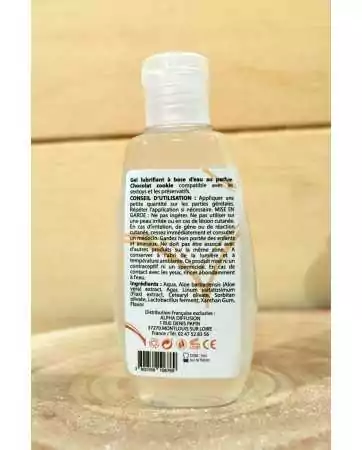 Water-based lubricant 100% natural Chocolate Cookie 90 ml - SEZ088