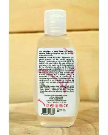 100% natural water-based lubricant Foam strawberry 90 ml - SEZ082