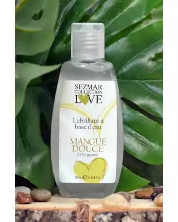 Wasserbasiertes Gleitmittel 100% natürlich Süße Mango 90 ml - SEZ079