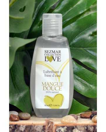 Lubrifiant à base d'eau 100% naturel Mangue Douce 90 ml - SEZ079