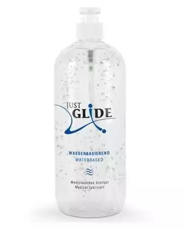 Veganer wasserbasierter Gleitmittel 1000ml Just Glide - R610062