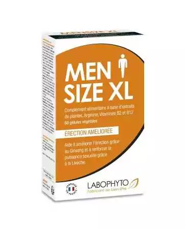 MenSize XL erection and size 60 capsules - LAB01
