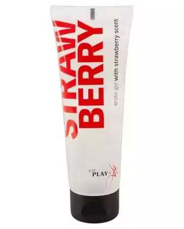 Water-based lubricant with strawberry flavor, vegan, 80 ml - R626228