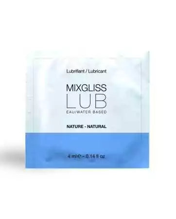 Dosagem de lubrificante Mixgliss Eau Nature Sem Fragrância 4ml - L6022382