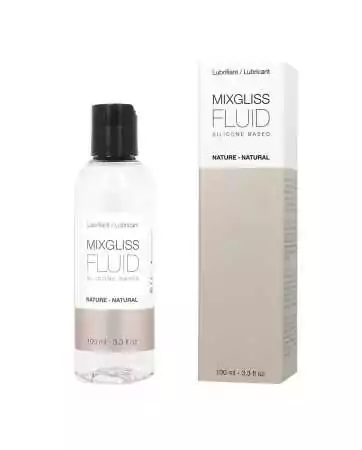 Lubrificante Mixgliss Fluid nature silicone sem perfume 100 ML - MG0005