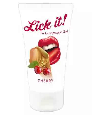 Vegan edible cherry-flavored lubricant and massage gel 50ml - R625752