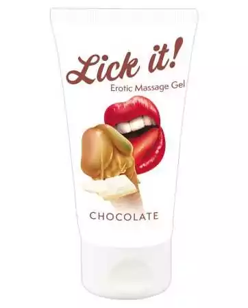 Lubrificante e gel da massaggio vegano commestibile al gusto di cioccolato bianco 50 ml - R625760