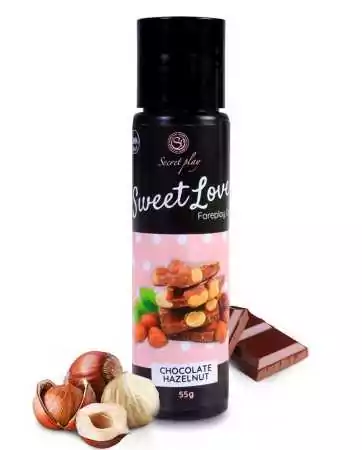 2 in 1 Massage Gel and Edible Hazelnut Chocolate Lubricant - SP6737