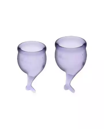 2 menstrual cups Satisfyer Lilas FEEL SECURE - CC597238