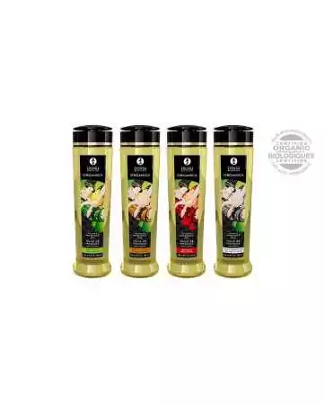 Organica bio green tea aphrodisiac massage oil 240ml - CC1311