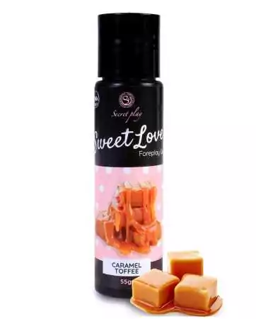2 in 1 Caramel massage gel and lubricant, 100% edible - SP6751