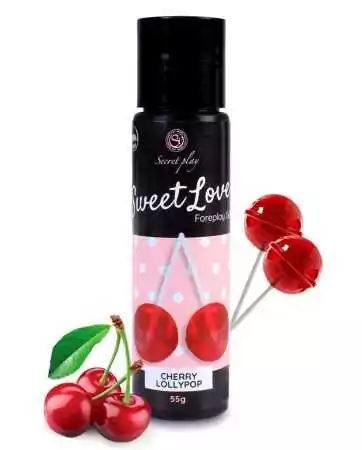 2 in 1 Cherry Massage Gel and Lubricant - 100% edible - SP6713