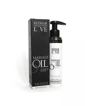 Edible massage oil 100% natural monoi 100ml - SEZ065100ML