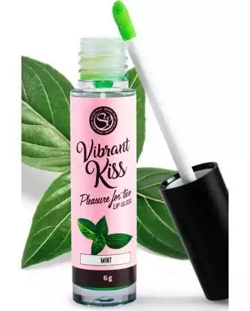 Mint-flavored edible vibrating oral sex gel - SP6546