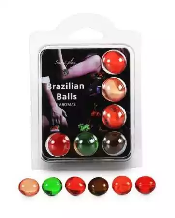 Brazilian multi-flavored massage balls - BZ3866