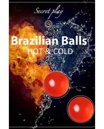 Bolas de massagem brasileiras efeito quente e frio - BZ6294