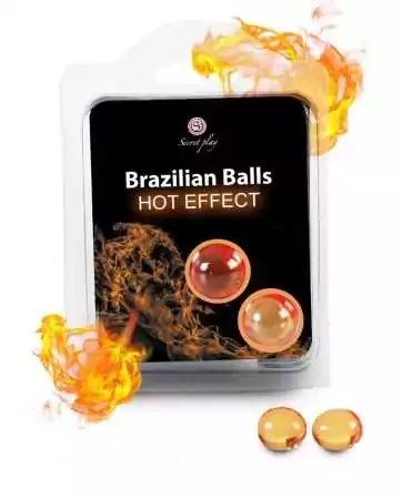 Bolas de massagem brasileiras com efeito de calor - BZ5754