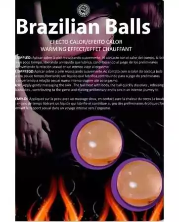 Brasilianische Massagebälle mit Wärmeeffekt - BZ5754