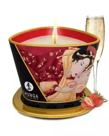Massage candle strawberry sparkling wine 170ml - CC824508