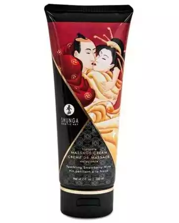 Hydrating massage cream with strawberry and sparkling wine 200ml - CC814108