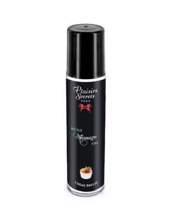 Huile de massage comestible crème brûlée 59ml - CC826005