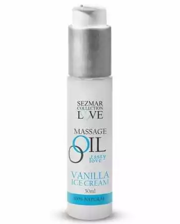 Edible Massage Oil Frozen Vanilla 50ml - SEZ063
