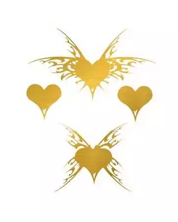Temporary tattoo - Gold effect - TAGold 14
