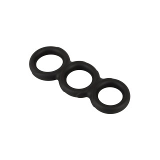Triple Cock Ring liquid silicone - Erecto