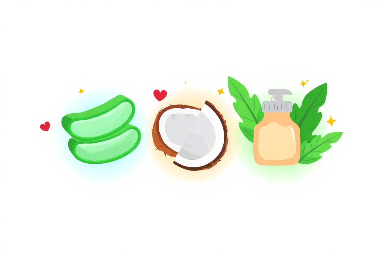 Ingrédients naturels lubrifiants