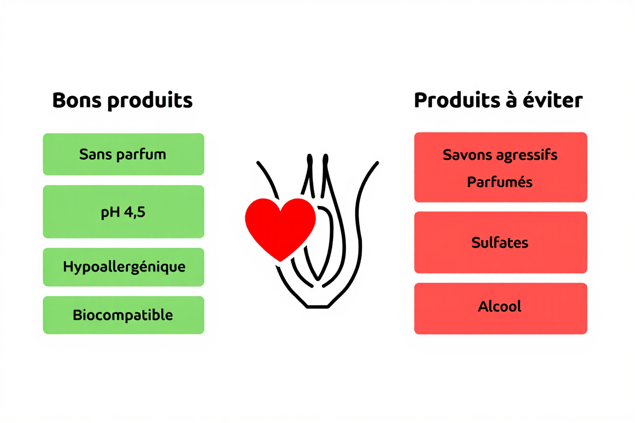 Comparaison produits bons vs mauvais