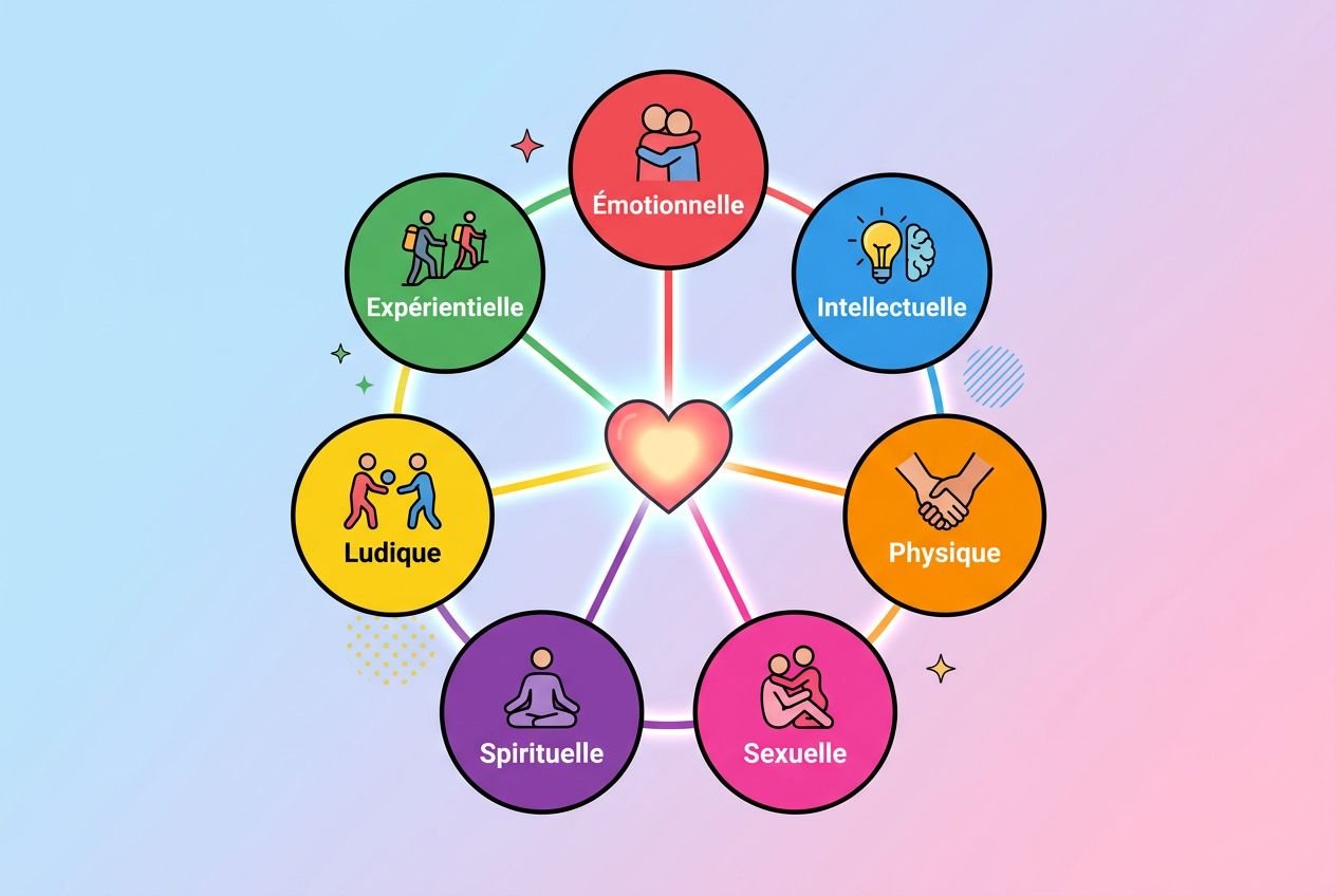 Les sept types d'intimité dans un couple